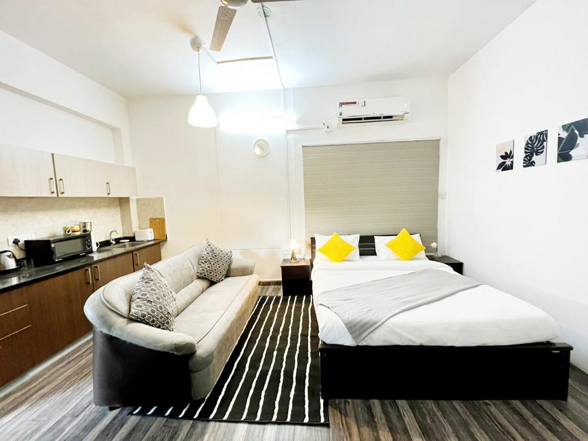 Bedchambers Serviced Apartments, Hajdarábád Exteriér fotografie