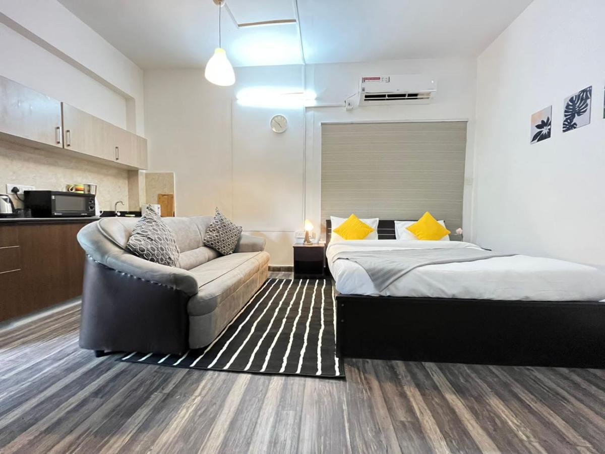 Bedchambers Serviced Apartments, Hajdarábád Exteriér fotografie