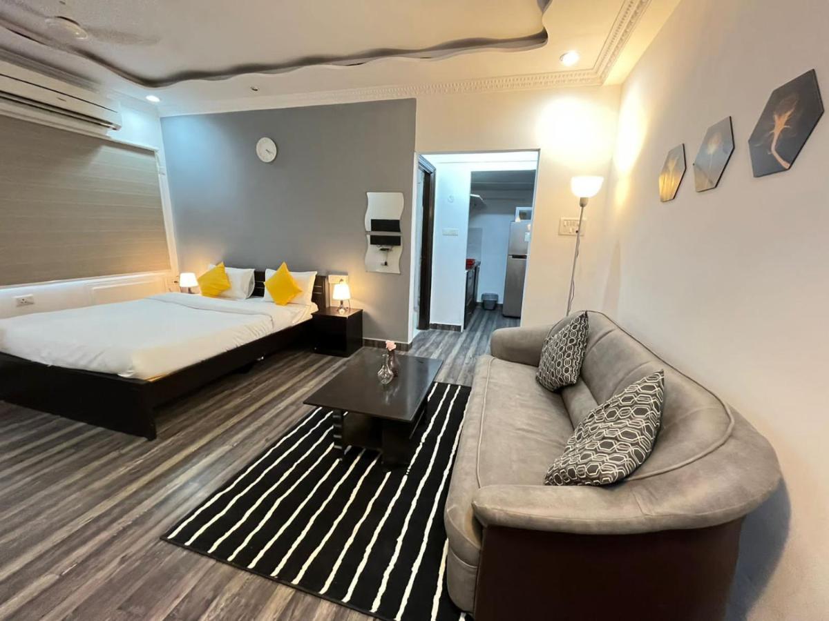 Bedchambers Serviced Apartments, Hajdarábád Exteriér fotografie