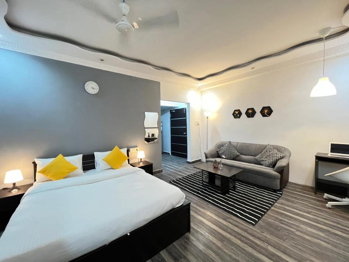 Bedchambers Serviced Apartments, Hajdarábád Exteriér fotografie